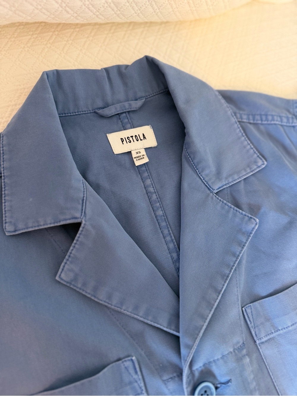 Pistola Classic Blue Utility Jumpsuit - Women - Picture 7 of 12